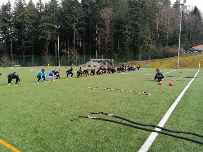 Letzte große Trainingseinheit vor dem Start