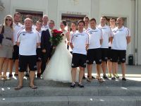 Oleg Fishman feiert Hochzeit