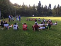 Auftakt mit Training