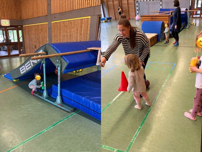 Ostereier-Suche bei den Kleinsten des SVS