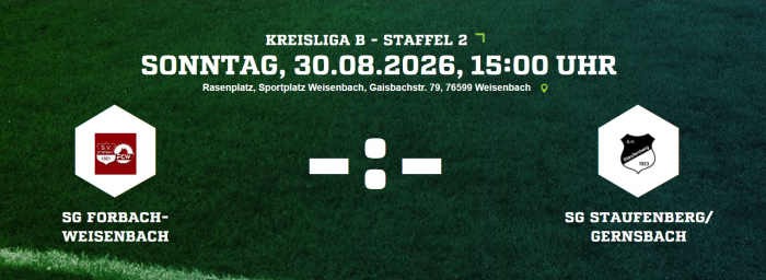 Vorbericht: Neustart im Murgtal – Erstes Spiel in der Kreisliga B!