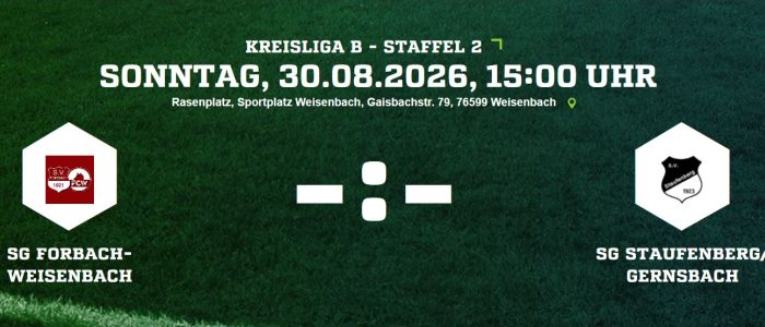 Vorbericht: Neustart im Murgtal – Erstes Spiel in der Kreisliga B!